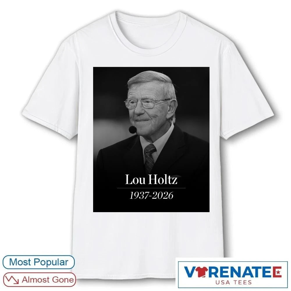 Official Lou Holtz 1937-2026 Sports Illustrated T-Shirt