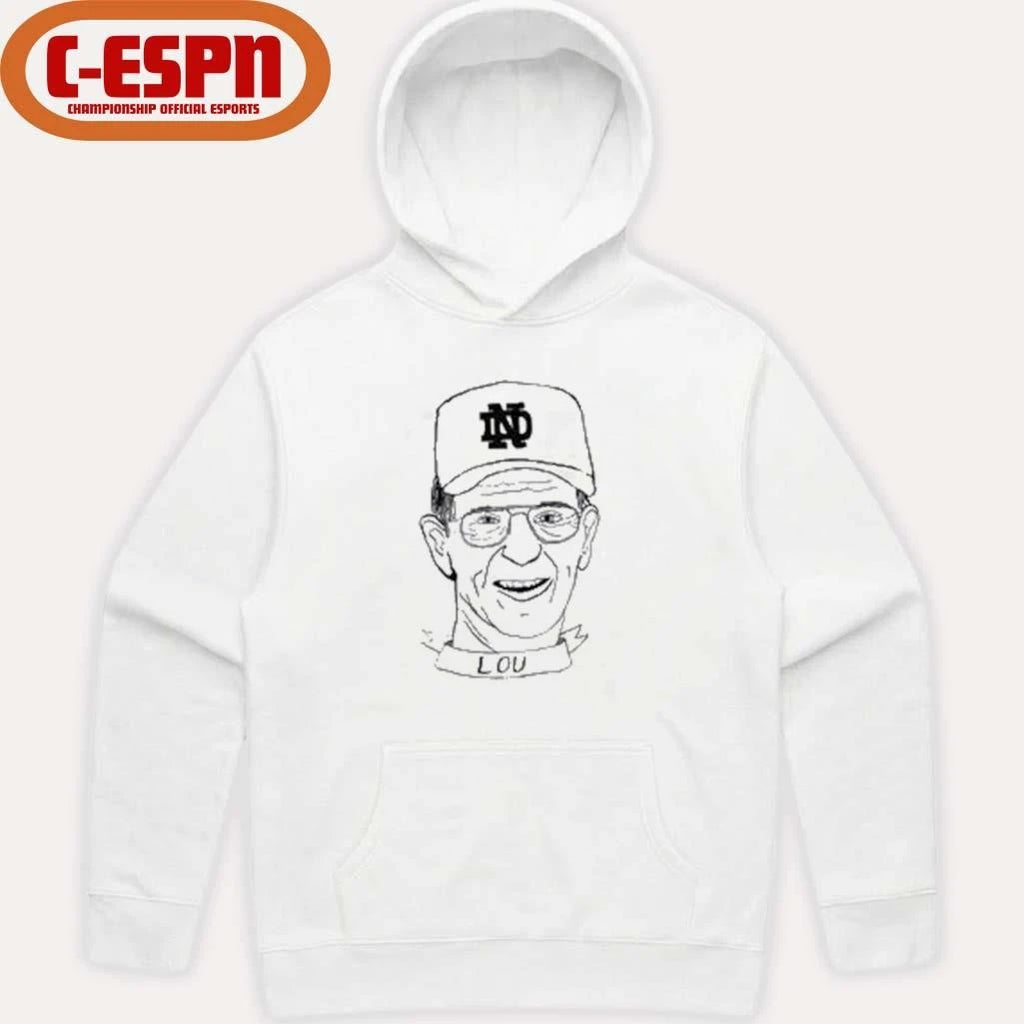Official Lou Holtz Hat Nd Lou Holtz Hat And Glasses T-Shirt
