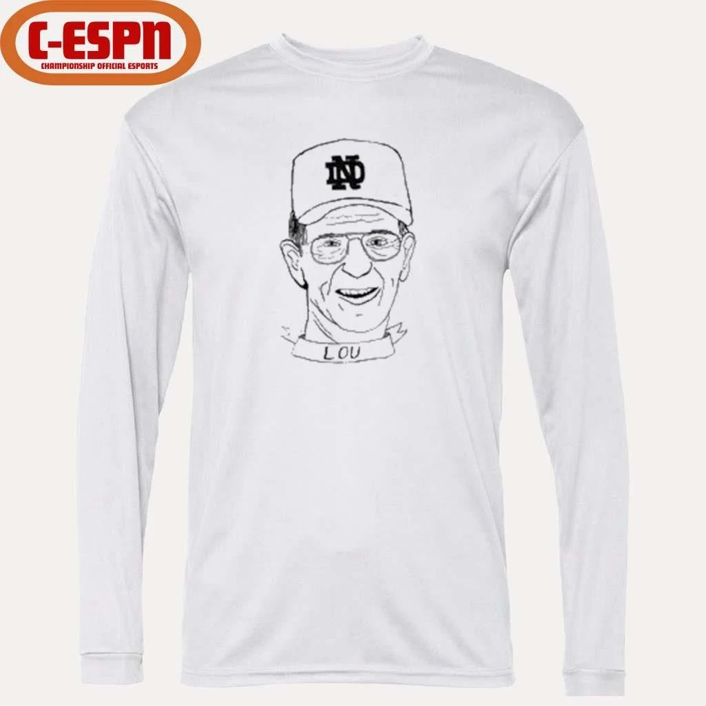 Official Lou Holtz Hat Nd Lou Holtz Hat And Glasses T-Shirt