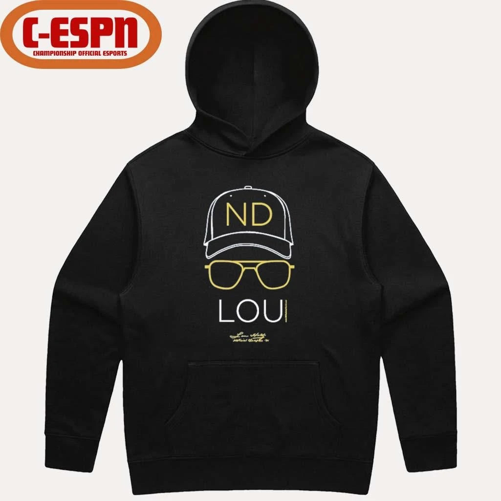 Official Lou Holtz Hat and Glasses T-Shirt