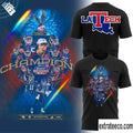 Official Louisiana Tech Bulldogs Independence Bowl Champions Logo Shirt