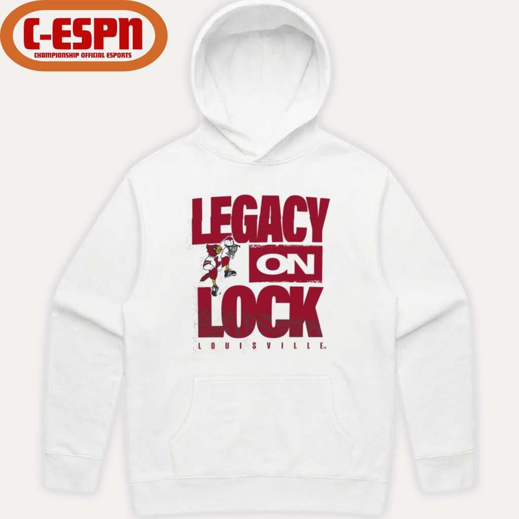Official Louisville Cardinals Basketball Legacy On Lock Shirt