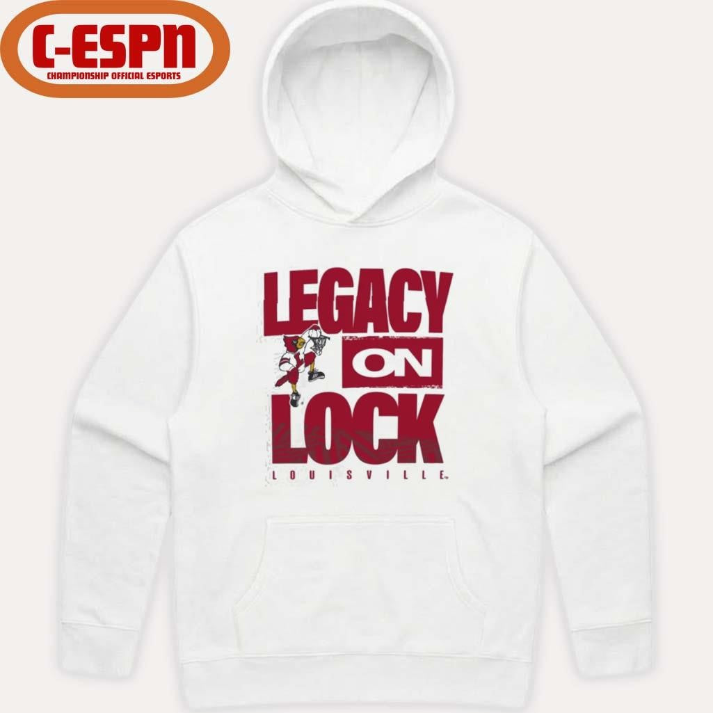 Official Louisville Cardinals Basketball Legacy On Lock Shirt