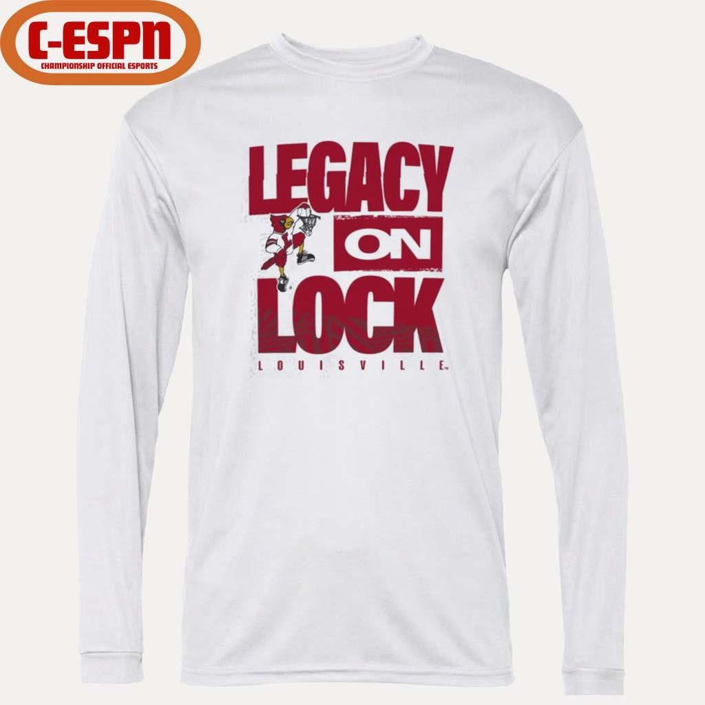Official Louisville Cardinals Basketball Legacy On Lock Shirt