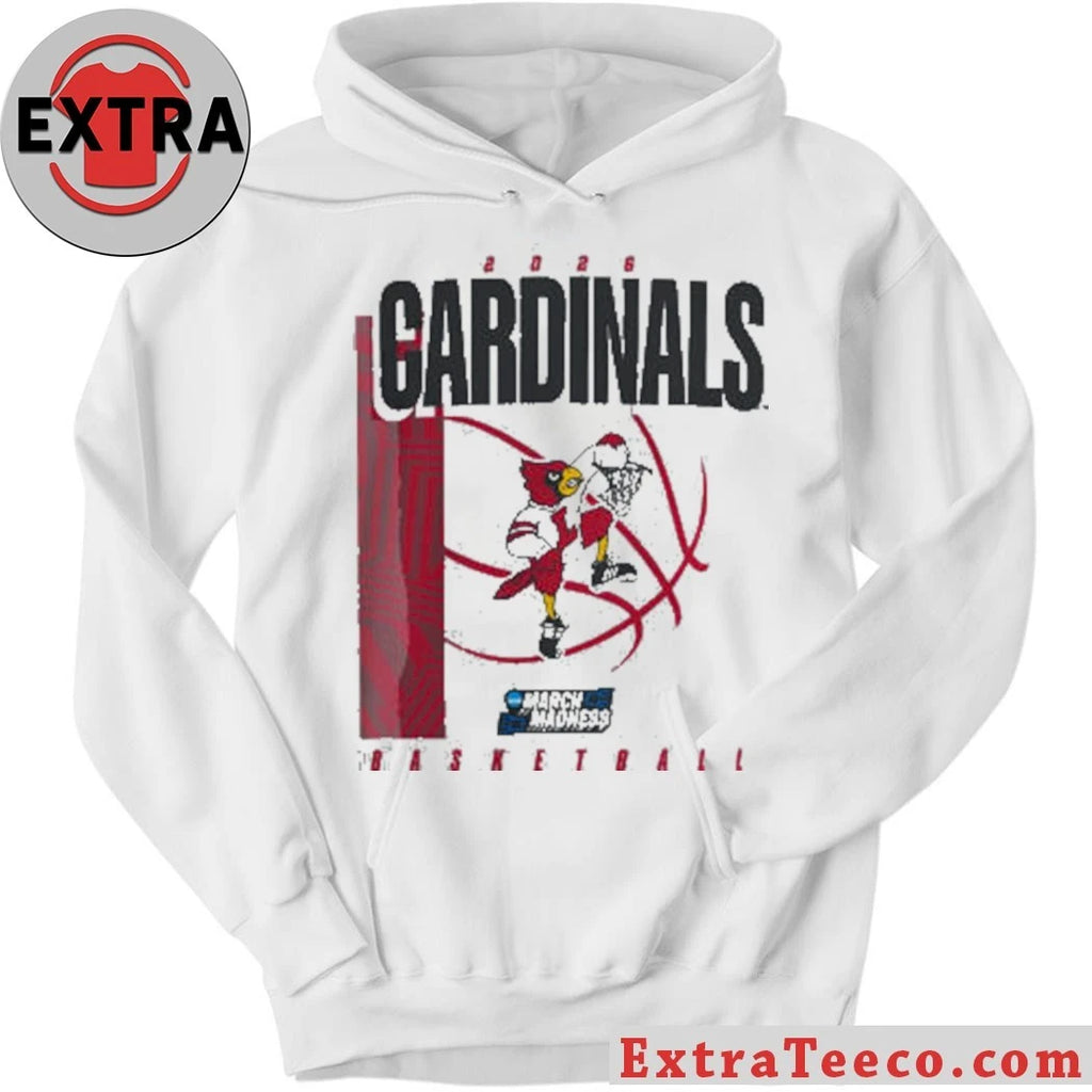 Official Louisville Cardinals March Madness Basketball 2026 Logo Shirt