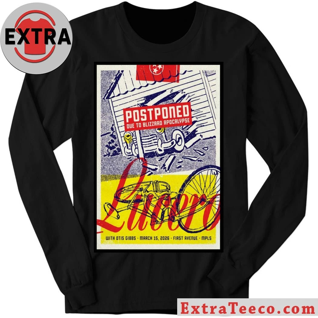 Official Lucero Mar 15 2026 First Avenue in Minneapolis MN Poster Shirt