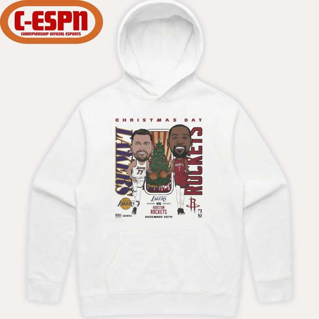 Official Luka Doncic Vs Kevin Durant 2025 NBA Christmas Day Match Up Shirt