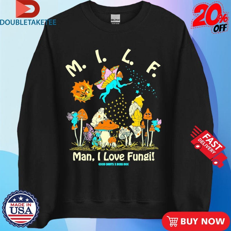 Official MILF Man I Love Fungi Pepper Shirts