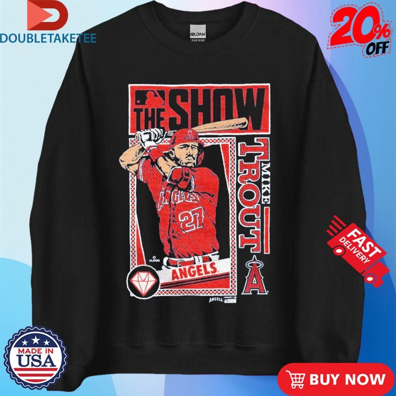 Official MLB The Show Los Angeles Angels Mike Trout Shirts