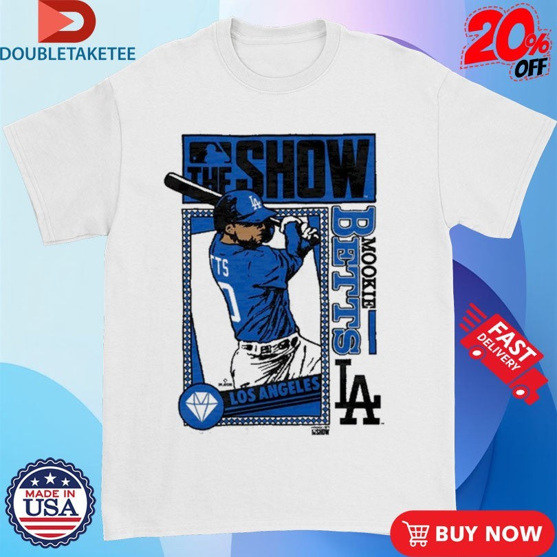 Official MLB The Show Los Angeles Dodgers Mookie Betts Shirts