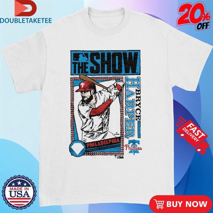 Official MLB The Show Philadelphia Phillies Bryce Harper Shirts