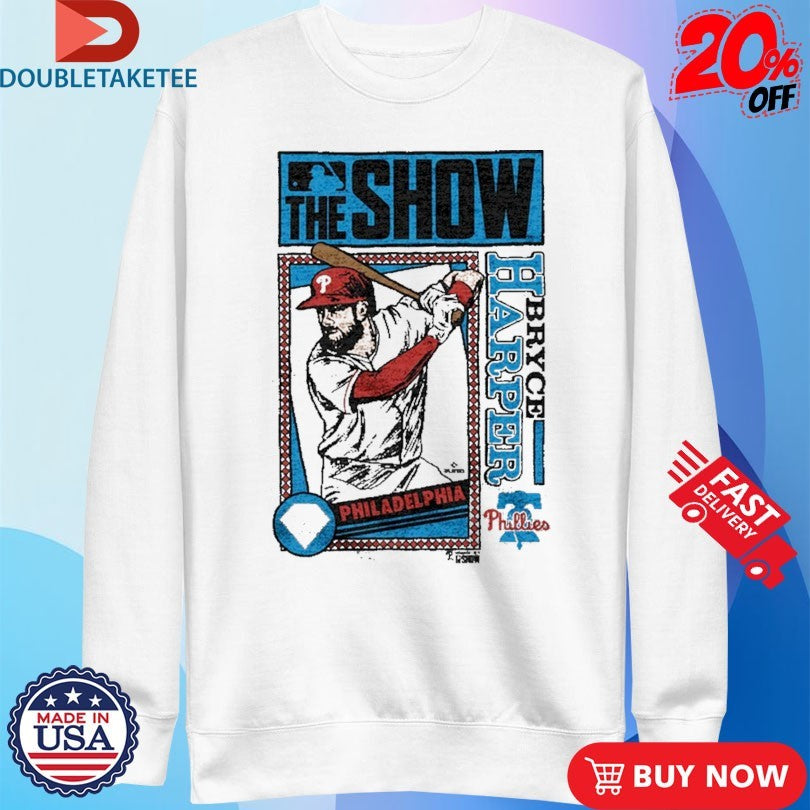 Official MLB The Show Philadelphia Phillies Bryce Harper Shirts