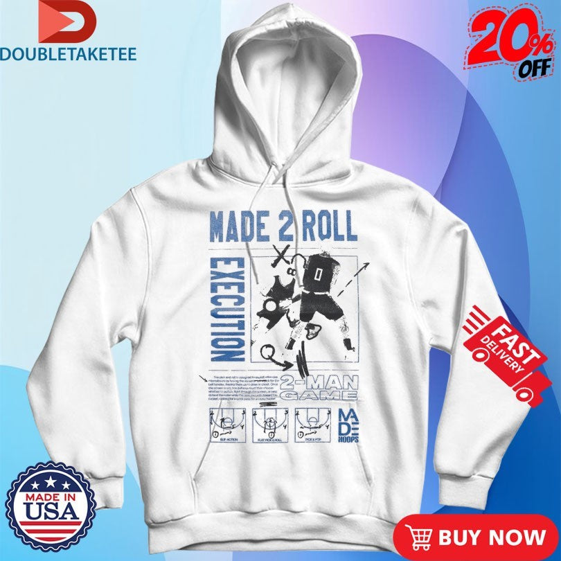 Official Made Hoops Made 2 Roll Excution 2 Man Game Shirts