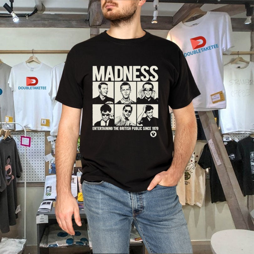 Official Madness Entertaining The British Public Since 1979 Shirts