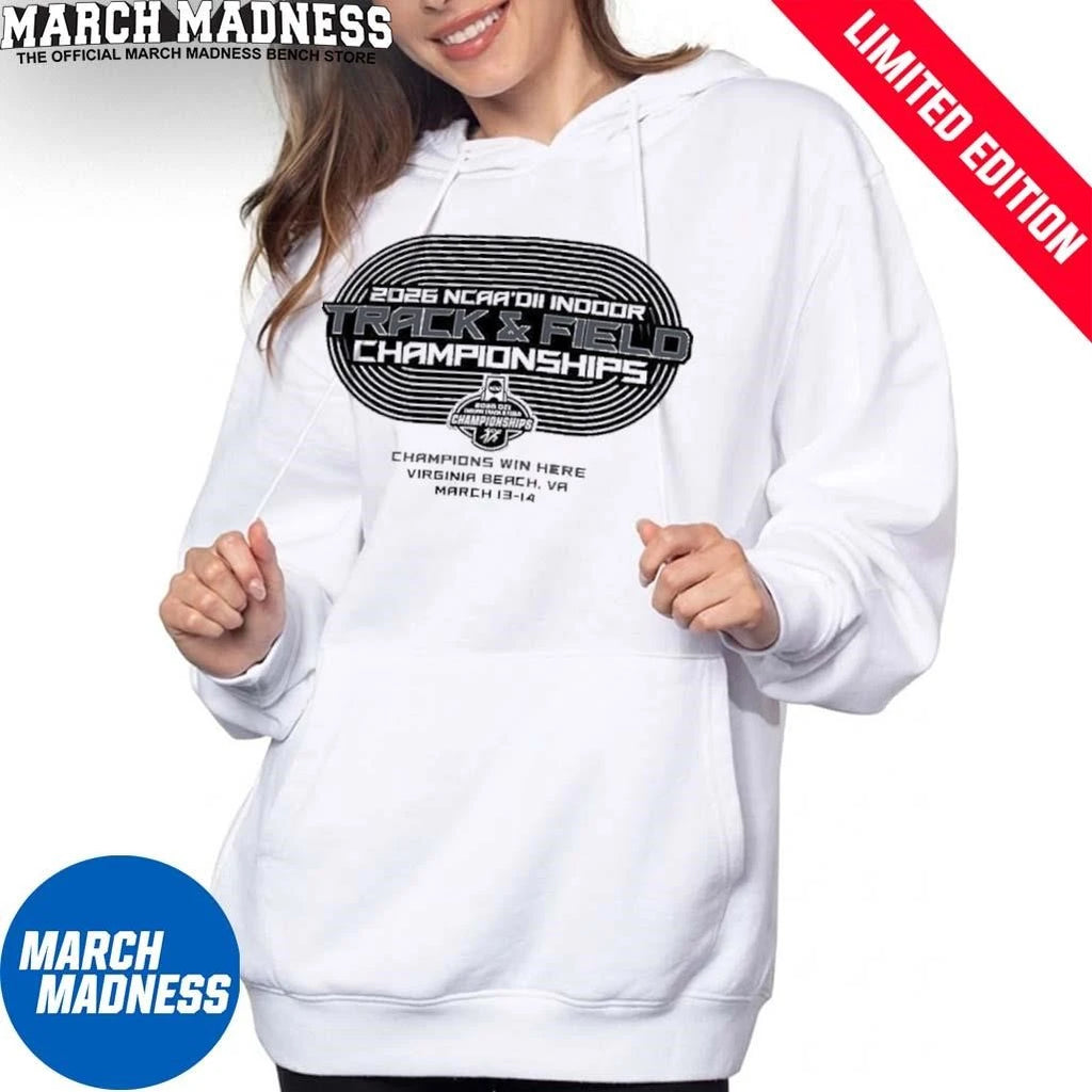 Official March 13-14 Division II Indoor Track &amp; Field Final Shirt