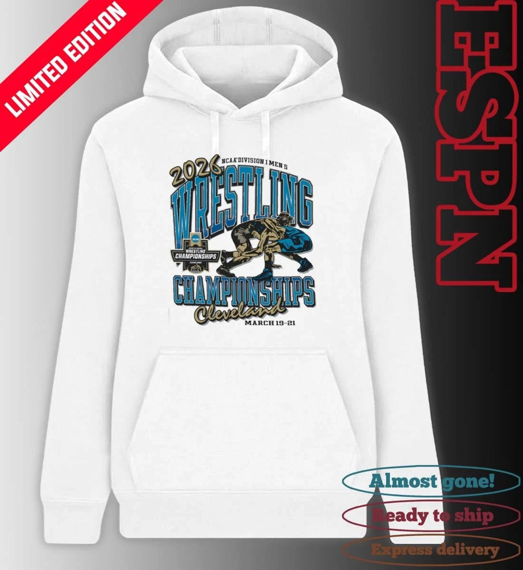 Official March 19-21 2026 NCAA Division I Wrestling Championships Shirt