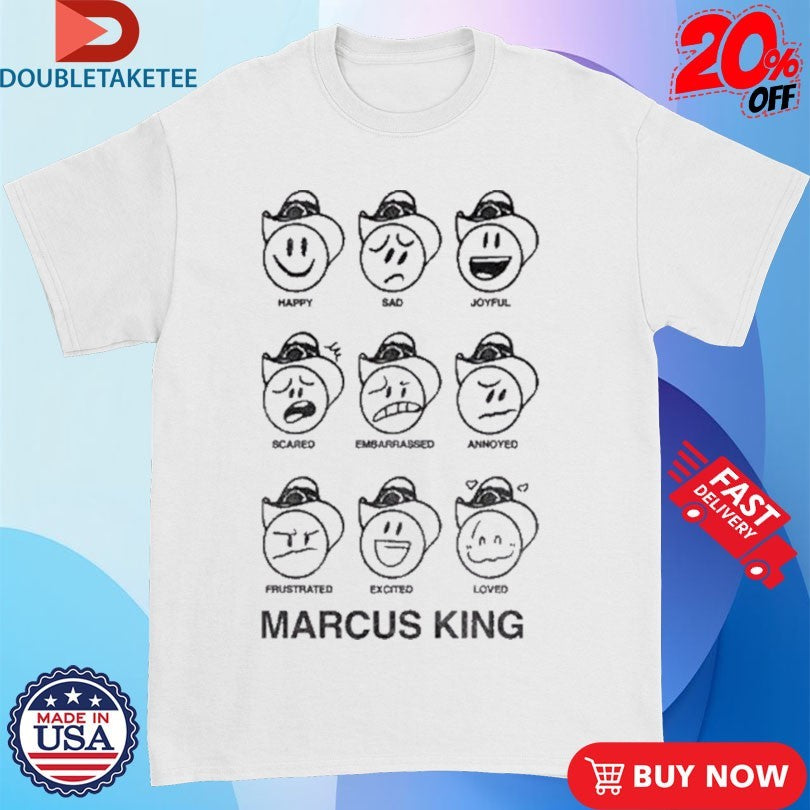 Official Marcus King Band Moods Emojis Shirts