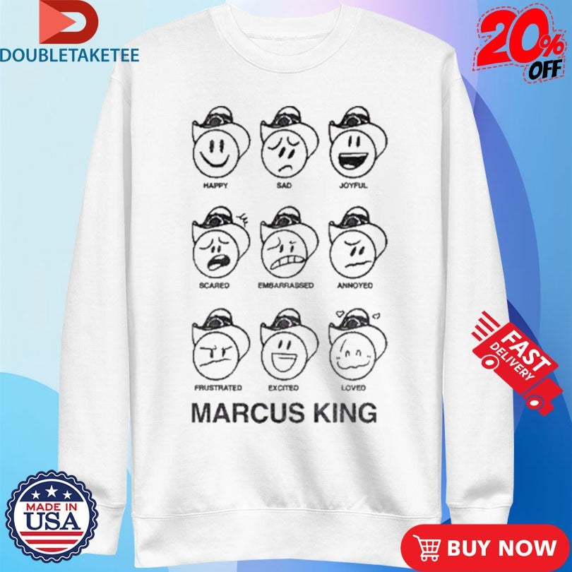Official Marcus King Band Moods Emojis Shirts
