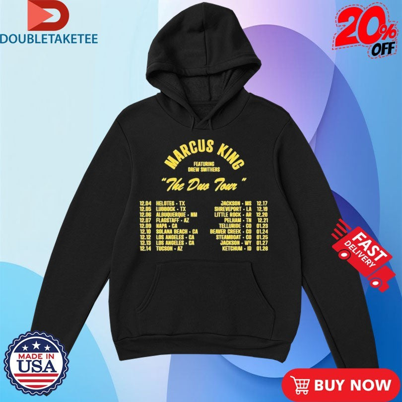 Official Marcus King Band The Duo Tour 2024 Dates Shirts