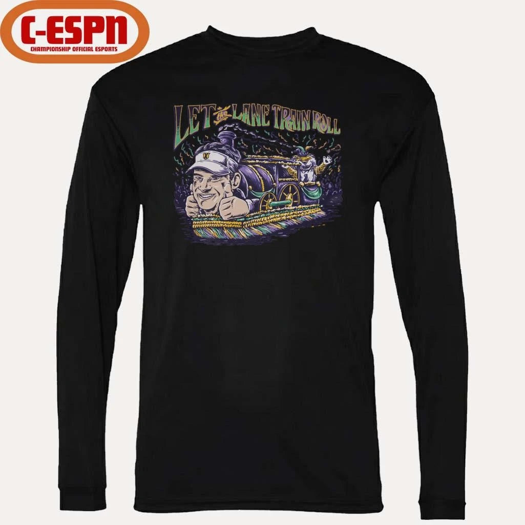 Official Mardi Gras Let The Lane Train Roll Shirt