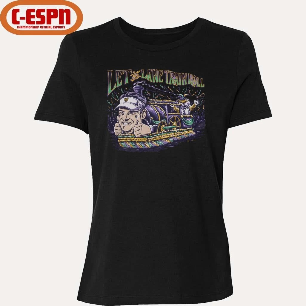 Official Mardi Gras Let The Lane Train Roll Shirt