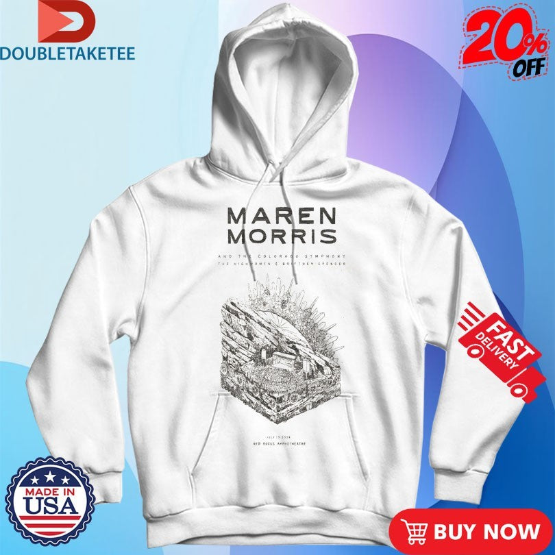 Official Maren Morris Jul 19 2026 Red Rocks Amphitheatre In Morrison CO Shirts