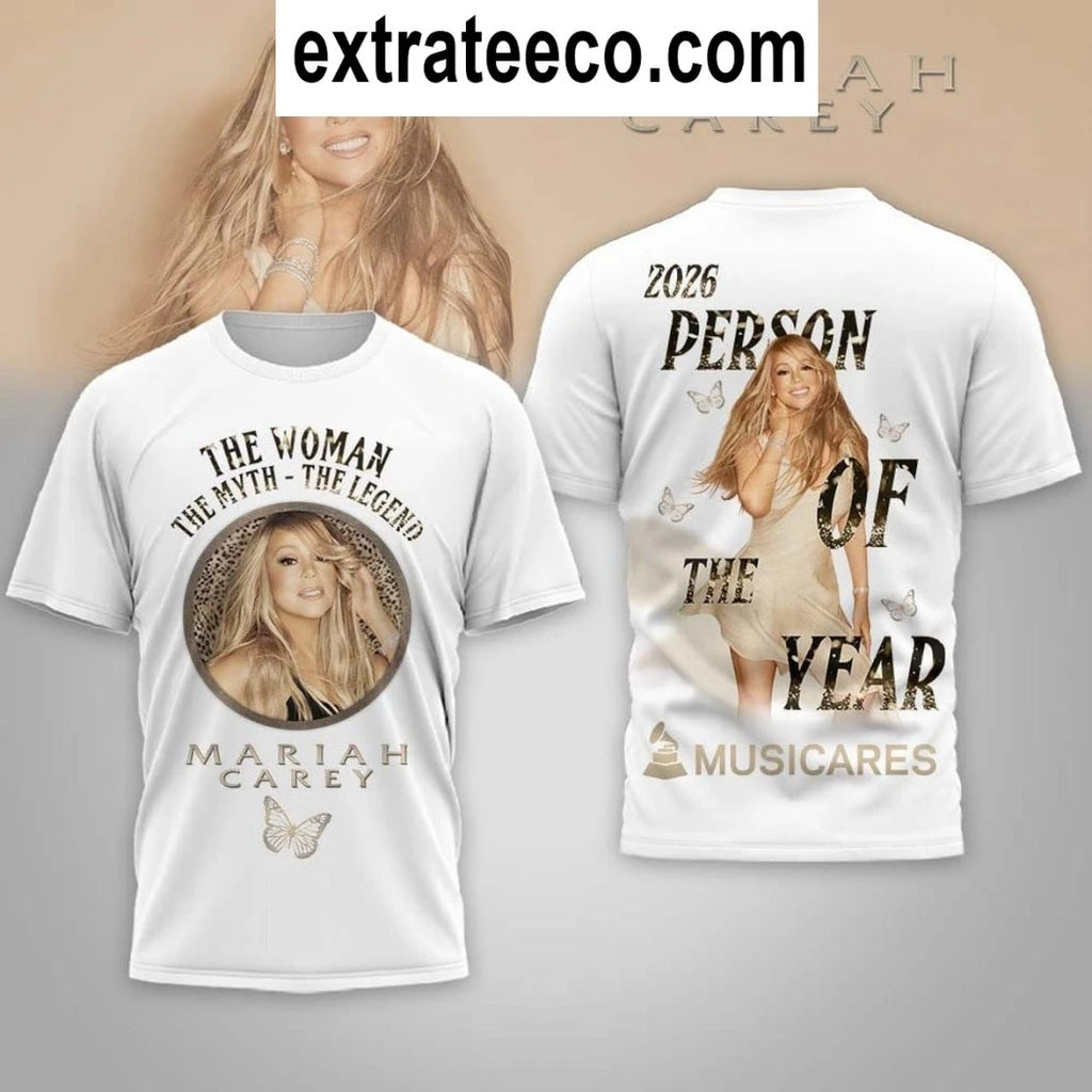 Official Mariah Carey 2026 Person Of The Years Hoodie T-Shirt