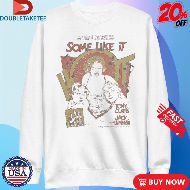 Official Marilyn Monroe Some Like It Hot Shirts