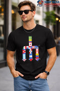 Official Mariners The Global Trident Of Flags T-Shirt