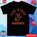 Official Marines Corps USMC Old School San Diego Training Shirts