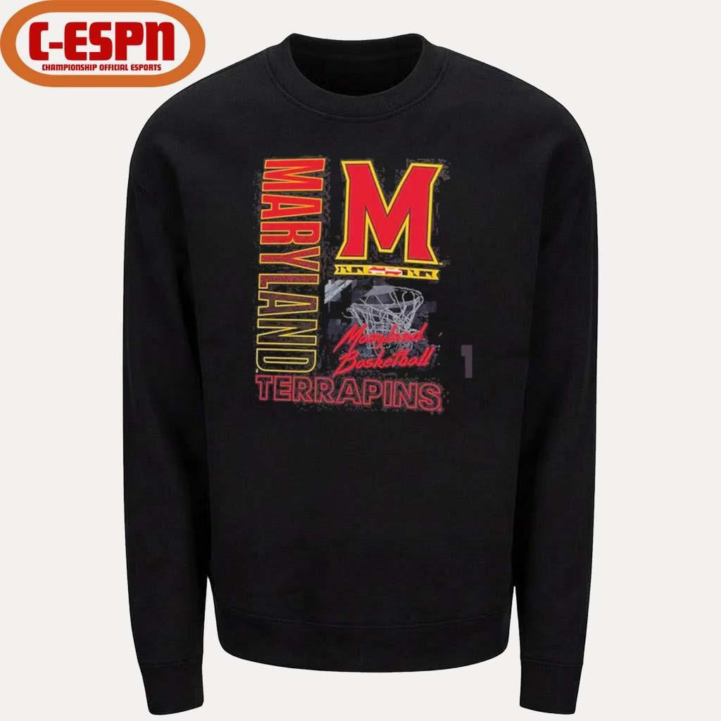 Official Maryland Terrapins Basketball NCAA Bench T-Shirt