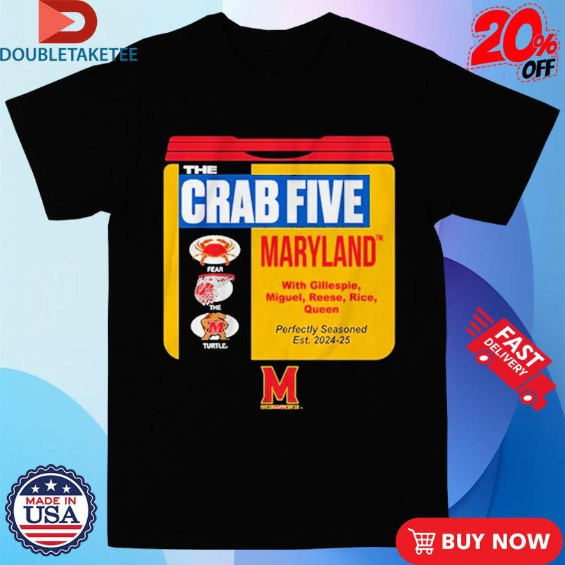 Official Maryland Terrapins The Crab Old Bay Can Shirts