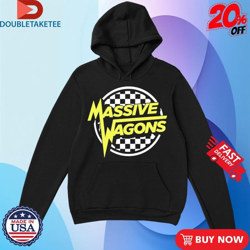 Official Massive Wagons Checkered Skater Shirts
