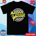 Official Massive Wagons Checkered Skater Shirts