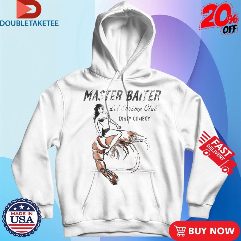 Official Master Baiter Lil Shrimp Club Combat Iron Shirts
