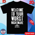 Official Matt Rhule Wearing Nebraska Cornhuskers Welcome To Your Worst Nightmare Shirts