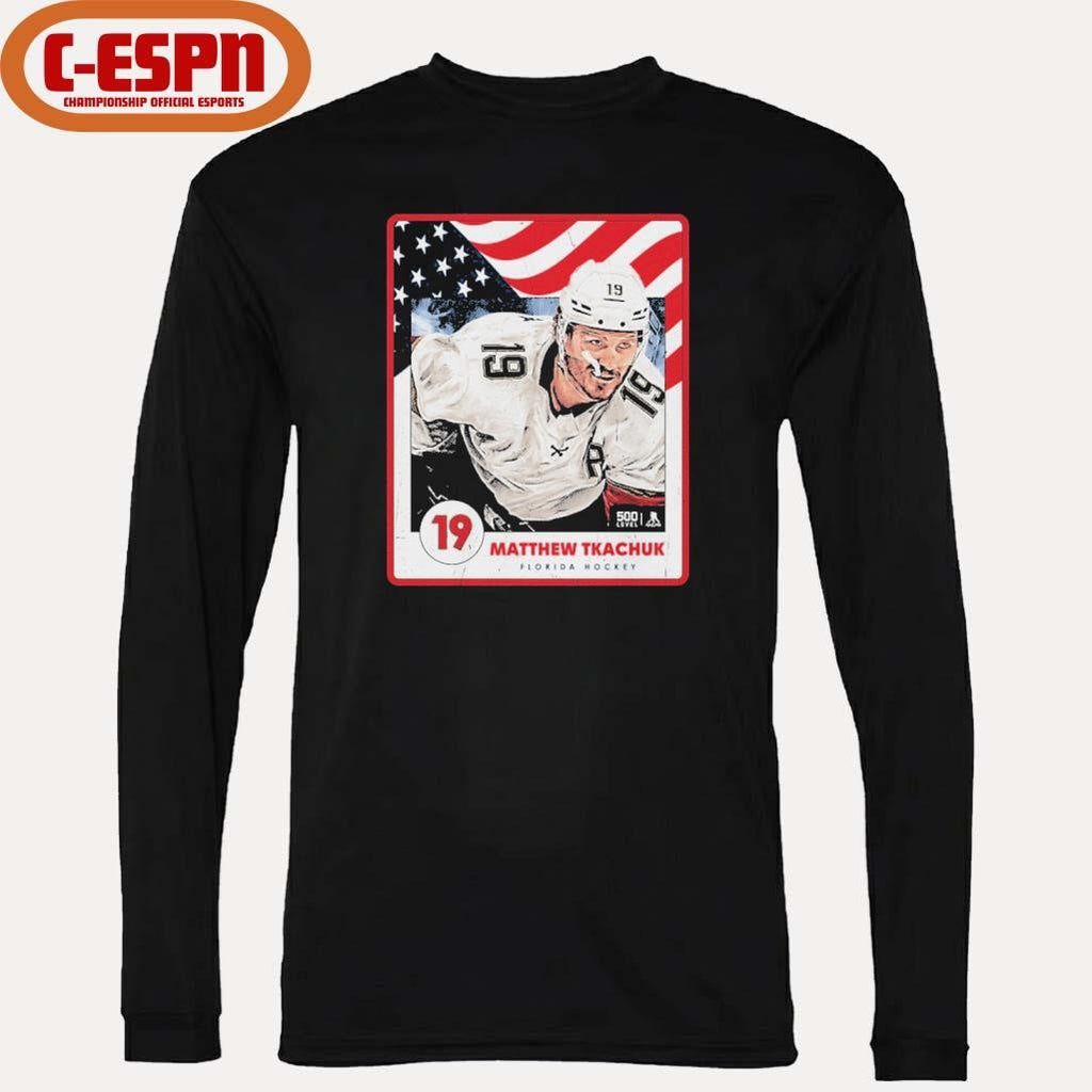 Official Matthew Tkachuk Florida Hockey USA Card Shirt