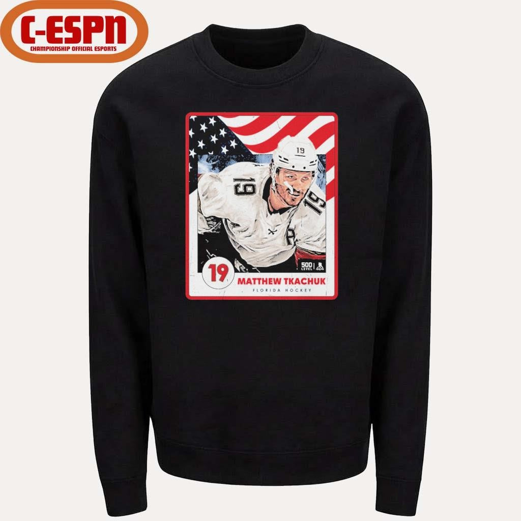 Official Matthew Tkachuk Florida Hockey USA Card Shirt