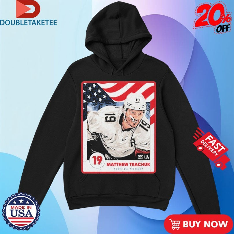 Official Matthew Tkachuk Florida Hockey Usa Card Shirts