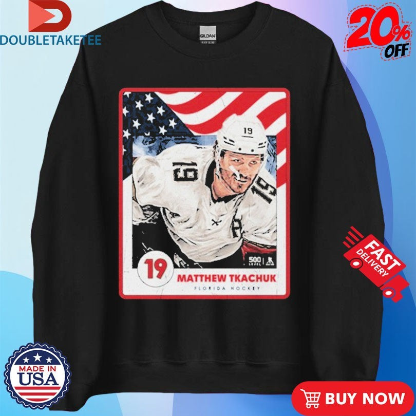 Official Matthew Tkachuk Florida Hockey Usa Card Shirts