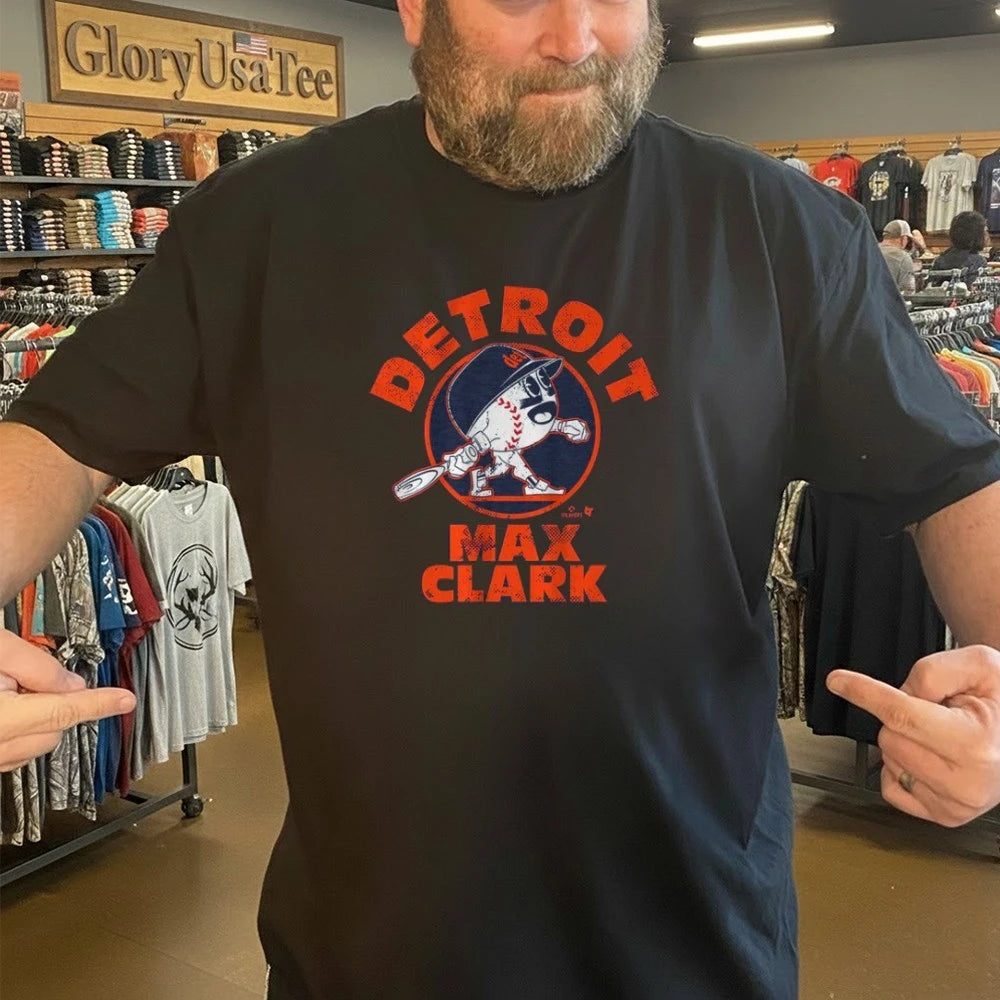 Official Max Clark Detroit Baseball Buddies Shirt