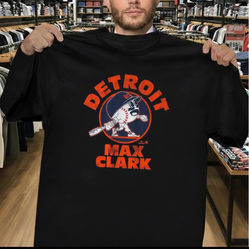 Official Max Clark Detroit Baseball Buddies Shirt
