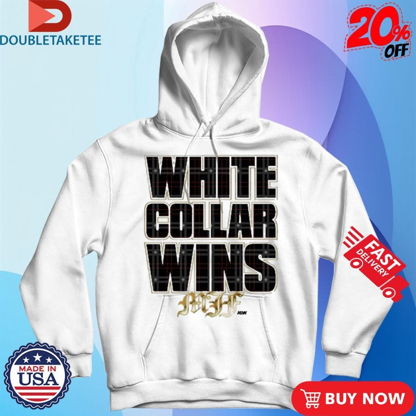 Official Maxwell Jacob Friedman MJF White Collar Wins AEW Shirts