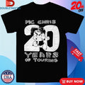 Official Mc Chris Years Of Touring 2025 Tour Shirts