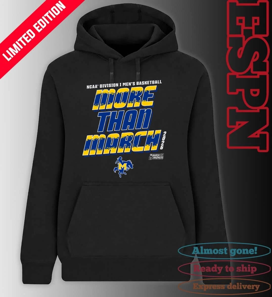 Official McNeese Men’s Basketball More Than March 2026 Shirt