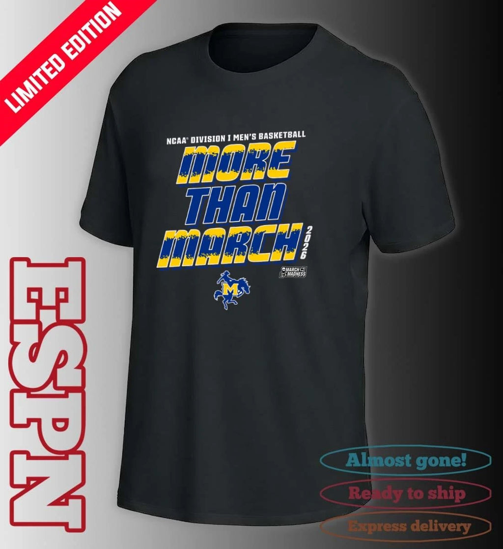 Official McNeese Men’s Basketball More Than March 2026 Shirt