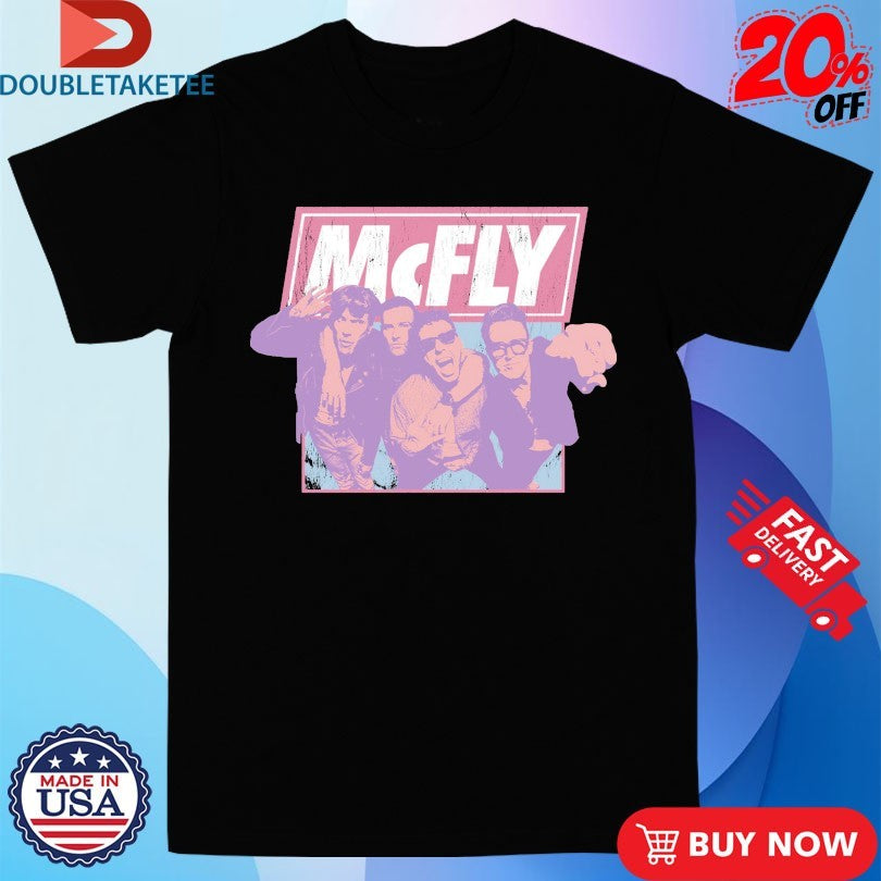 Official Mcfly Summer 2025 Tour Photo Shirts