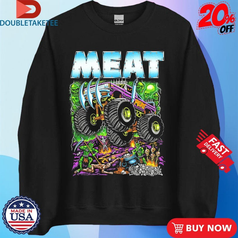 Official Meatcanyon Papa Meat Monster Truck Josh Freydis Shirts