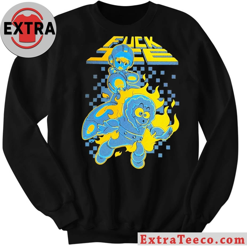 Official Mega Man Fuck Ice Clay Graham Art Shirt