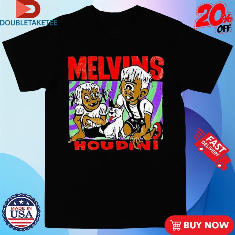 Official Melvins Houdini Album Shirts